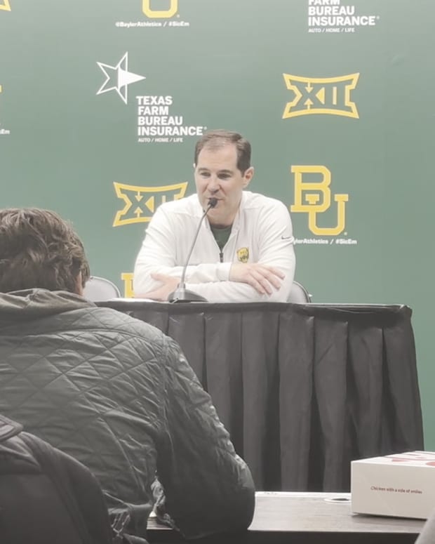 WATCH! Baylor Men's Basketball Coach Scott Drew Talks Triple Overtime Loss To TCU
